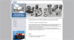 Desktop Screenshot of k2-kfzteile.de